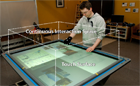 Continuous interaction space